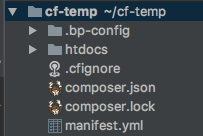 Cloud Foundry File Structure